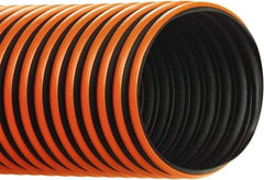 Hi-Tech Duravent - 3" ID, 50' Long, Thermoplastic Rubber Blower & Duct Hose - Black, 4-1/4" Bend Radius, 15 In/Hg, 10 Max psi, -60 to 300°F, Chemical and Abrasion Resistant - Industrial Tool & Supply