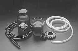 Made in USA - 1-1/2" ID x 2" OD, 1/4" Wall Thickness, Cut to Length (50' Standard Length) Plastic Tube - Clear, 18 Max psi, 40 Hardness - Industrial Tool & Supply