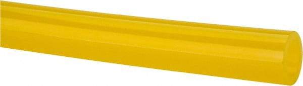 Made in USA - 1/2" ID x 3/4" OD, 1/8" Wall Thickness, Cut to Length (50' Standard Length) Tygon Tube - Yellow, 29 Max psi, 57 Hardness - Industrial Tool & Supply