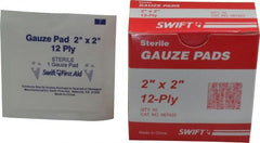 10 Qty 1 Pack 2″ Long x 2″ Wide, General Purpose Pad White, Sterile, Gauze Bandage