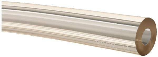 Made in USA - 3/8" ID x 7/8" OD, 1/4" Wall Thickness, Cut to Length (50' Standard Length) Tygon Tube - Clear, 50 Max psi, 40 Hardness - Industrial Tool & Supply