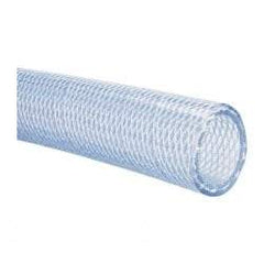 Made in USA - 1-1/4" ID x 1-11/16" OD, 7/32" Wall Thickness, Cut to Length (50' Standard Length) PVC Tube - Clear, 80 Max psi, 80 Hardness - Industrial Tool & Supply