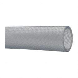 Made in USA - 2" ID x 2-1/2" OD, 1/4" Wall Thickness, Cut to Length (50' Standard Length) PVC Tube - Clear, 80 Max psi, 80 Hardness - Industrial Tool & Supply