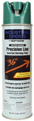 Rust-Oleum - 17 fl oz Green Marking Paint - 600' to 700' Coverage at 1" Wide, Water-Based Formula - Industrial Tool & Supply