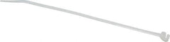 Thomas & Betts - 7-1/2" Long Natural (Color) Nylon Reusable Cable Tie - 50 Lb Tensile Strength, 1.4mm Thick, 2" Max Bundle Diam - Industrial Tool & Supply