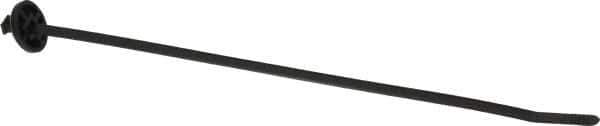 Thomas & Betts - 9.6" Long Black Nylon Standard Cable Tie - 65 Lb Tensile Strength, 1.65mm Thick, 1-3/4" Max Bundle Diam - Industrial Tool & Supply