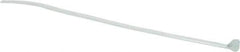 Thomas & Betts - 5-1/2" Long Green Nylon Standard Cable Tie - 40 Lb Tensile Strength, 1.37mm Thick, 4" Max Bundle Diam - Industrial Tool & Supply