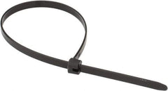 Thomas & Betts - 13.2" Long Black Polypropylene Standard Cable Tie - 60 Lb Tensile Strength, 1.52mm Thick, 4" Max Bundle Diam