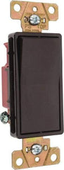 Pass & Seymour - 1 Pole, 120 to 277 VAC, 20 Amp, Specification Grade, Rocker, Wall and Dimmer Light Switch - 1.3 Inch Wide x 4.2 Inch High - Industrial Tool & Supply