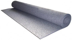 Made in USA - 3/8 Inch Thick x 72 Inch Wide x 60 Inch Long, Pressed Wool Felt Sheet - 4.6 Lbs/Square Yd., Gray, 250 psi - Industrial Tool & Supply