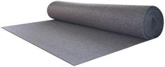 Made in USA - 3/16 Inch Thick x 72 Inch Wide x 60 Inch Long, Pressed Wool Felt Sheet - 1.6 Lbs/Square Yd., Gray, 75 psi - Industrial Tool & Supply