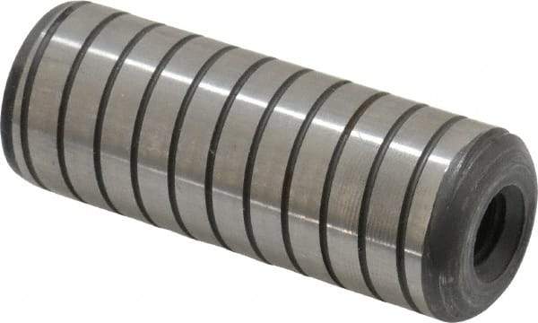 Holo-Krome - 3/4" Diam x 2" Pin Length 4000 Alloy Steel Pull Out Dowel Pin - Black Luster Finish, C 47-58 & C 60 (Surface) Hardness, 1 Beveled & 1 Threaded End - Industrial Tool & Supply