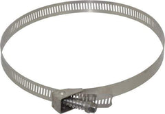 IDEAL TRIDON - SAE Size 88, 2-1/16 to 6" Diam, Stainless Steel Quick Release Worm Drive Clamp - 1/2" Wide, Material Grade 301, Series 550 - Industrial Tool & Supply