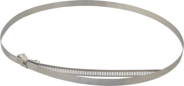 IDEAL TRIDON - SAE Size 216, 10-3/16 to 14" Diam, Stainless Steel Quick Release Worm Drive Clamp - 1/2" Wide, Material Grade 301, Series 550 - Industrial Tool & Supply