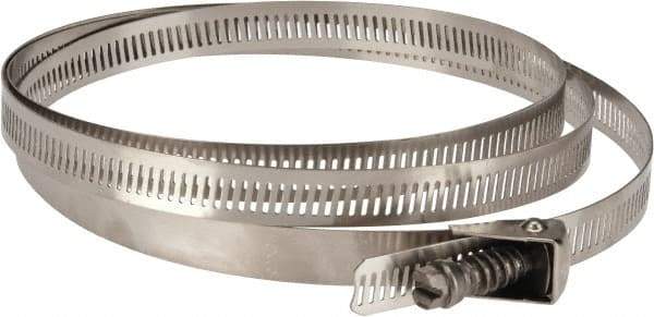 IDEAL TRIDON - SAE Size 248, 1-3/4 to 16" Diam, Stainless Steel Quick Release Worm Drive Clamp - 1/2" Wide, Material Grade 301, Series 550 - Industrial Tool & Supply