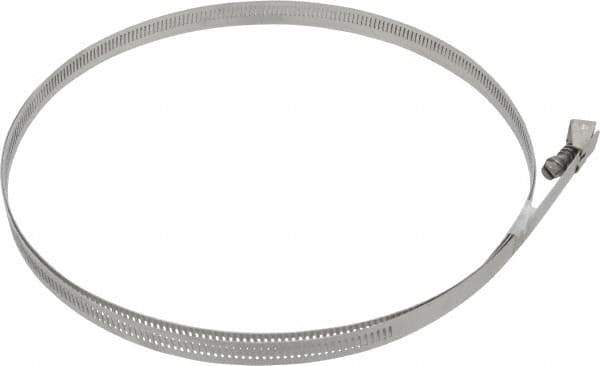 IDEAL TRIDON - SAE Size 312, 14 to 20" Diam, Stainless Steel Quick Release Worm Drive Clamp - 1/2" Wide, Material Grade 301, Series 550 - Industrial Tool & Supply