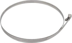 IDEAL TRIDON - SAE Size 312, 14 to 20" Diam, Stainless Steel Quick Release Worm Drive Clamp - 1/2" Wide, Material Grade 301, Series 550 - Industrial Tool & Supply