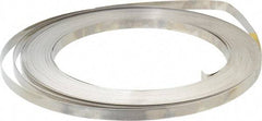 IDEAL TRIDON - Grade 201, Stainless Steel Banding Strap Roll - 1/2" Wide x 0.03" Thick - Industrial Tool & Supply