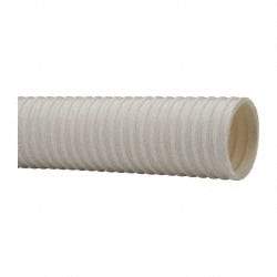 Continental ContiTech - 1-1/2" ID, 29 Hg Vac Rating, 34 psi, PVC Vacuum & Duct Hose - 100' Long, White, 3.8" Bend Radius, 15 to 150°F - Industrial Tool & Supply