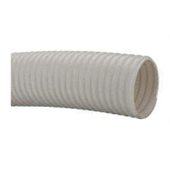 Continental ContiTech - 3" ID, 29 Hg Vac Rating, 30 psi, PVC Vacuum & Duct Hose - 100' Long, White, 8" Bend Radius, 15 to 150°F - Industrial Tool & Supply