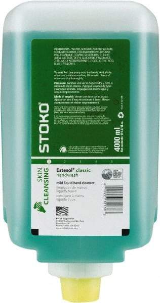 SC Johnson Professional - 4 L Bottle Liquid Hand Cleaner - General Duty, Green - Industrial Tool & Supply