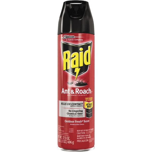 Raid - 17.5 Fluid Ounce Ant and CockRoach Killer - Industrial Tool & Supply