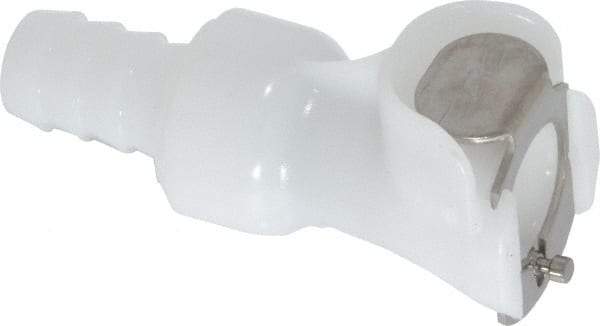 CPC Colder Products - 1/4" Nominal Flow, 3/8" ID, Female, Inline Hose Barb-Female Socket - 120 Max psi, -40 to 180°F, Acetal Coupling, Buna-N O-Ring - Industrial Tool & Supply
