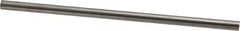 Accupro - 1/4 Inch x 6 Inch Long, Solid Carbide Round - Micrograin Grade, 0.0000 to 0.0005 Inch Tolerance - Industrial Tool & Supply