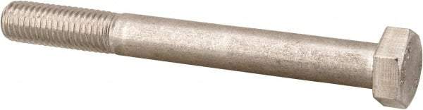 Value Collection - M12x1.75mm Metric Coarse, 110mm Length Under Head Hex Head Cap Screw - Partially Threaded, Grade 18-8 & Austenitic A2 Stainless Steel, 19mm Hex - Industrial Tool & Supply