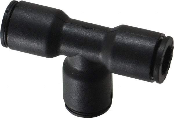 Legris - 1/4" Outside Diam, Nylon Push-to-Connect Tube Union Tee - 290 Max psi - Industrial Tool & Supply