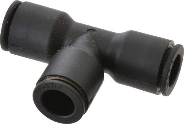 Legris - 3/8" Outside Diam, Nylon Push-to-Connect Tube Union Tee - 290 Max psi - Industrial Tool & Supply