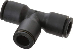 Legris - 3/8" Outside Diam, Nylon Push-to-Connect Tube Union Tee - 290 Max psi - Industrial Tool & Supply