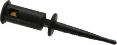 Pomona - Black Electrical Test Equipment Clip - Use with SMD Grabbers - Industrial Tool & Supply