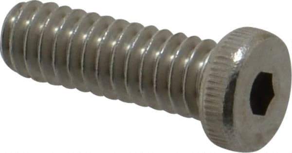 Value Collection - 1/4-20 UNC Hex Socket Drive, Low Socket Cap Screw - Grade 18-8 Stainless Steel, 3/4" Length Under Head - Industrial Tool & Supply