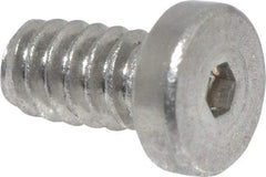 Value Collection - #6-32 UNC Hex Socket Drive, Low Socket Cap Screw - Grade 18-8 Stainless Steel, 1/4" Length Under Head - Industrial Tool & Supply