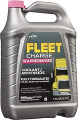 Peak - 1 Gal Heavy Duty Antifreeze & Coolant - Ethylene Glycol with SCA & Inhibitors Composition - Industrial Tool & Supply