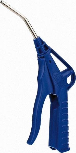 CEJN - 232 Max psi Bent Fixed Tube Pistol Grip Blow Gun - 1/4 NPT, 4" Tube Length, Polyacetate - Industrial Tool & Supply