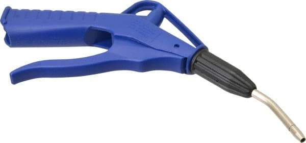 CEJN - 232 Max psi Safety Extension Tube Pistol Type Lever Blow Gun with Automatic Shut Off Valve - 1/4 NPT, 4" Tube Length, Polyacetate - Industrial Tool & Supply