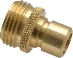 Coilhose Pneumatics - 3/4 NH Garden Hose Connector - Brass - Industrial Tool & Supply