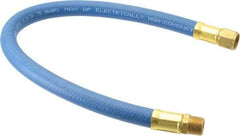 Coilhose Pneumatics - 3/8" ID 1-1/2' Long Lead-In Whip Hose - FNPT x MNPT Swivel Ends, 200 Working psi, -40 to 212°F, 3/8" Fitting, - Industrial Tool & Supply