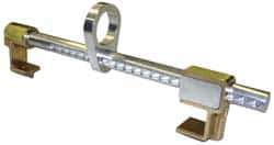 Miller - Adjustable Shadow Beam Anchor - Aluminum/Bronze - Industrial Tool & Supply