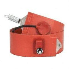 Value Collection - 4" Wide, 55 Gallon Wrap-Around Drum Heater with Thermostat - 120 Volt, 70°F to 425°F Thermostat Rating - Industrial Tool & Supply