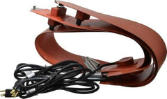 Value Collection - 4" Wide, 55 Gallon Wrap-Around Drum Heater with Thermostat - 120 Volt, 70°F to 140°F Thermostat Rating - Industrial Tool & Supply