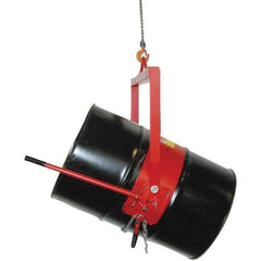 Wesco Industrial Products - 800 Lb Load Capacity, 55 Gal Drum Lifter - 8-1/2" Wide x 36" High, Steel Wheels - Industrial Tool & Supply