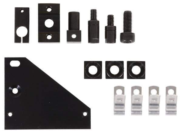Newall - DRO Brackets & Mounting Hardware Accessory Type: Bracket Kit For Use With: NMS300 DRO; NMS800 DRO; Microsyn Encoder - Industrial Tool & Supply