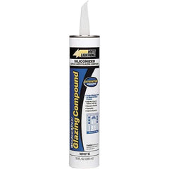 White Lightning - 10 oz Wood Repair - White, 24.2 Sq Ft Coverage, Siliconized Latex - Industrial Tool & Supply