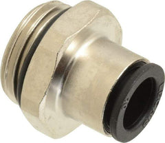 Legris - 10mm Outside Diam, 1/2 BSPP, Nickel Plated Brass Push-to-Connect Tube Male Connector - 290 Max psi - Industrial Tool & Supply