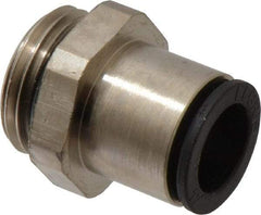 Legris - 12mm Outside Diam, 1/2 BSPP, Nickel Plated Brass Push-to-Connect Tube Male Connector - 290 Max psi - Industrial Tool & Supply