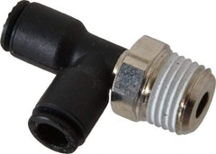 Legris - 6mm OD, 1/4 BSPT, Nylon/Nickel Plated Brass Push-to-Connect Male Run Tee - 290 Max psi - Industrial Tool & Supply