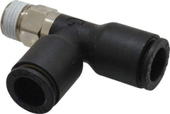 Legris - 8mm OD, 1/8 BSPT, Nylon/Nickel Plated Brass Push-to-Connect Male Run Tee - 290 Max psi - Industrial Tool & Supply